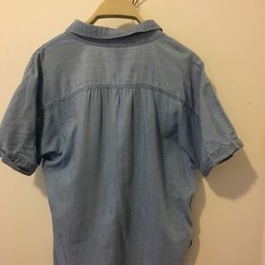 Denim short sleeve